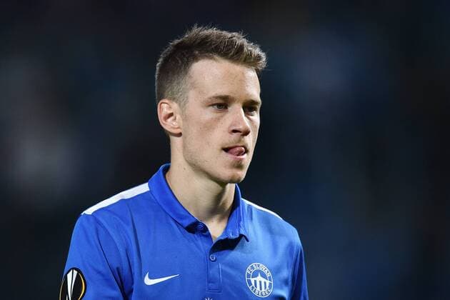 Jan Sykora of Liberec during the European Football League second round, group J match FC Slovan Liberec vs PAOK FC Thessaloniki in Liberec, Czech Republic, September 29, 2016. (CTKxPhoto RadekxPetrasek) CTKPhotoP201609291075501  PER 12