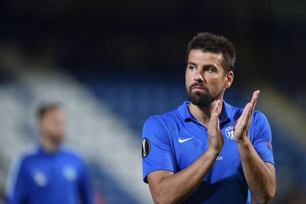 Milan Baros of Liberec during the European Football League second round, group J match FC Slovan Liberec vs PAOK FC Thessaloniki in Liberec, Czech Republic, September 29, 2016. (CTKxPhoto RadekxPetrasek) CTKPhotoP201609291075701  PER 13