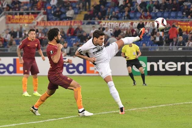 Fabricio Astra autogol Own Goal 3-0 Fußball Champions League 2016 2017 AS Roma - Astra Giurgiu AndreaxStaccioli