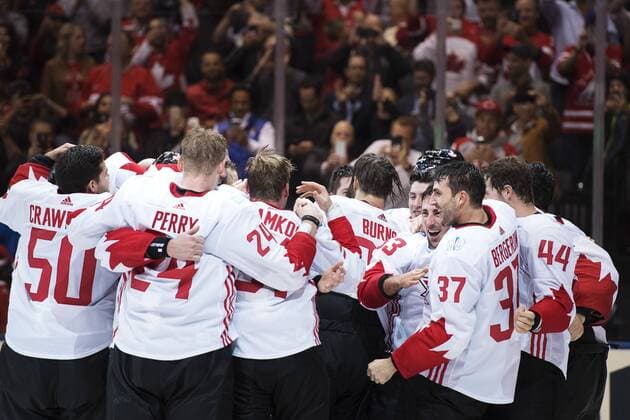 Toronto - Eishockey, World Cup of Hockey, Nationalteam Länderspiel, Finale, Europa vs. Kanada.  Copyright: JOELxMARKLUND BB160929JM024