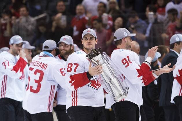 Kanadas Sidney Crosby - Toronto - Eishockey, World Cup of Hockey, Nationalteam Länderspiel, Finale, Europa vs. Kanada.  Copyright: JOELxMARKLUND BB160929JM029