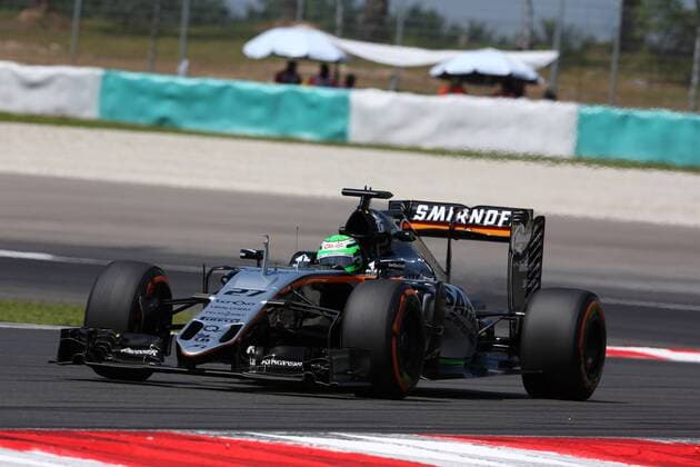 Malaysian Grand Prix, Sepang 29 September - 2 October 2016 30.09.2016 - Free Practice 1, Nico Hulkenberg (GER) Sahara Force India F1 VJM09 