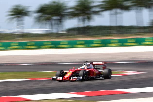 Formel 1, GP Malaysia, Freies Training Malaysian Grand Prix, Sepang 29 September - 2 October 2016 30.09.2016 - Free Practice 1, Sebastian Vettel (GER) Scuderia Ferrari SF16-H 