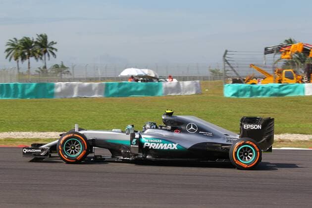 Malaysian Grand Prix, Sepang 29 September - 2 October 2016 30.09.2016 - Free Practice 1, Nico Rosberg (GER) Mercedes AMG F1 W07 Hybrid 