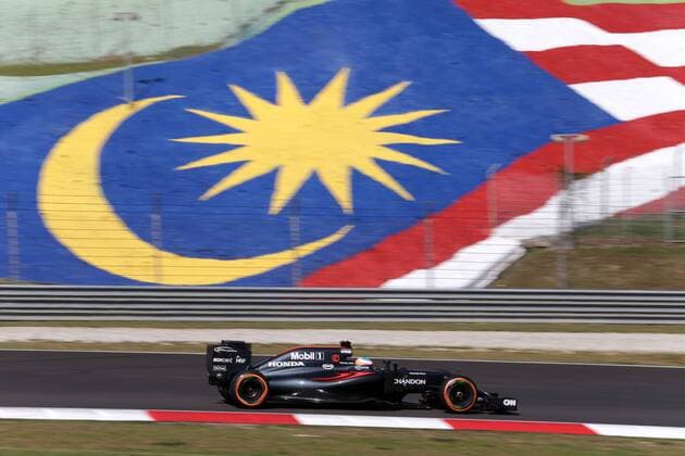 Malaysian Grand Prix, Sepang 29 September - 2 October 2016 30.09.2016 - Free Practice 1, Fernando Alonso (ESP) McLaren Honda MP4-31 