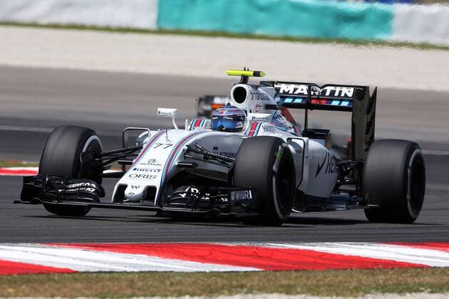 Malaysian Grand Prix, Sepang 29 September - 2 October 2016 30.09.2016 - Free Practice 1, Valtteri Bottas (FIN) Williams FW38 