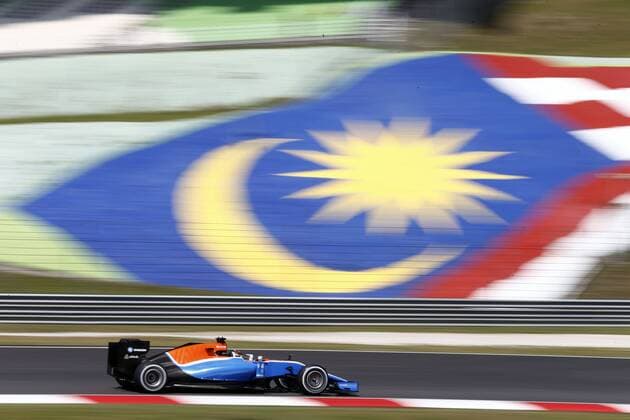 Formel 1, GP Malaysia, Freies Training Motorsports: FIA Formula One World Championship WM Weltmeisterschaft 2016, Grand Prix of Malaysia, 94 Pascal Wehrlein (GER, Manor Racing F1 Team), xHOCHxZWEIx