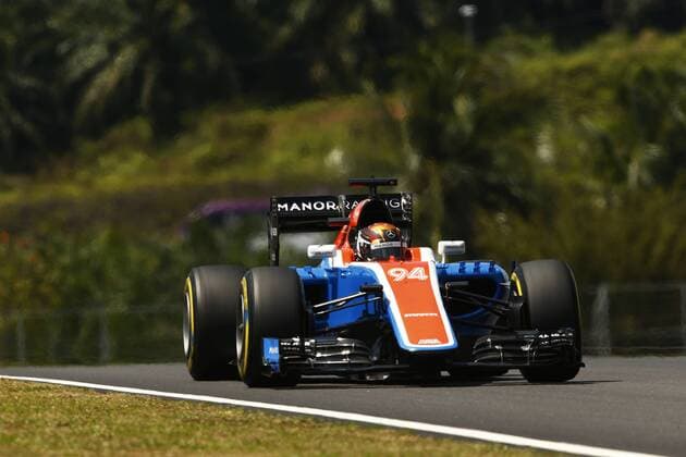 Motorsports: FIA Formula One World Championship WM Weltmeisterschaft 2016, Grand Prix of Malaysia, 94 Pascal Wehrlein (GER, Manor Racing F1 Team), xHOCHxZWEIx