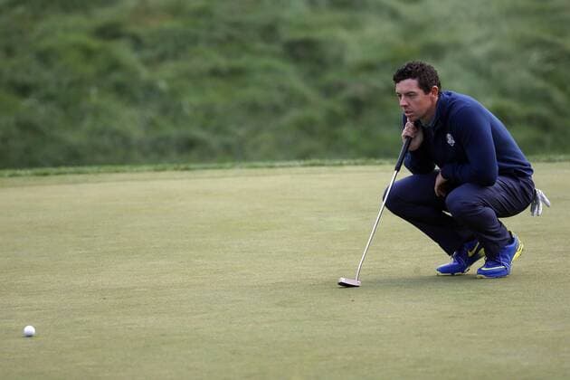 GOLF - Ryder Cup 2016 CHASKA,MINNESOTA,USA,30.SEP.16 - GOLF - Ryder Cup, Hazeltine National Golf Club. Image shows Rory Mcilroy (IRL). GEPAxpictures xDanielxGoetzhaber