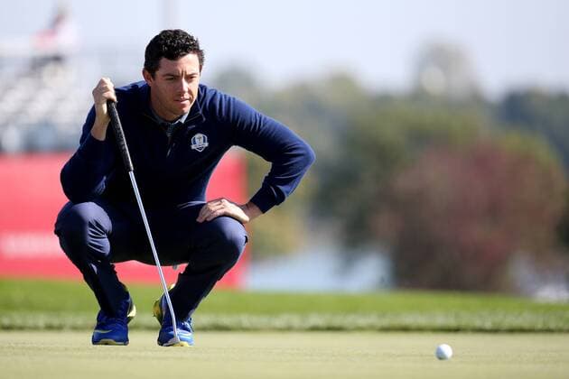 GOLF - Ryder Cup 2016 CHASKA,MINNESOTA,USA,30.SEP.16 - GOLF - Ryder Cup, Hazeltine National Golf Club. Image shows Rory Mcilroy (IRL). GEPAxpictures xDanielxGoetzhaber