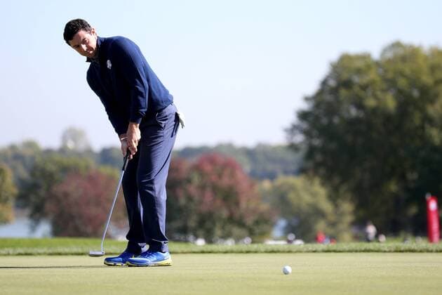 GOLF - Ryder Cup 2016 CHASKA,MINNESOTA,USA,30.SEP.16 - GOLF - Ryder Cup, Hazeltine National Golf Club. Image shows Rory Mcilroy (IRL). GEPAxpictures xDanielxGoetzhaber