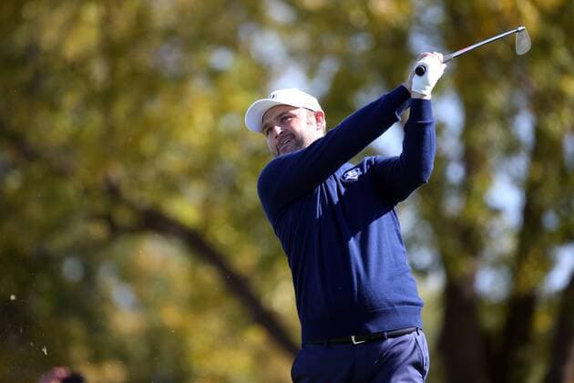 GOLF - Ryder Cup 2016 CHASKA,MINNESOTA,USA,30.SEP.16 - GOLF - Ryder Cup, Hazeltine National Golf Club. Image shows Andy Sullivan (ENG). GEPAxpictures xDanielxGoetzhaber