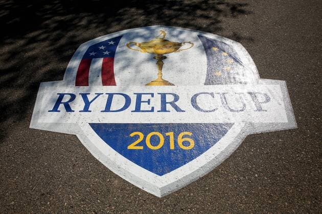 GOLF - Ryder Cup 2016 CHASKA,MINNESOTA,USA,30.SEP.16 - GOLF - Ryder Cup, Hazeltine National Golf Club. Image shows a logo. GEPAxpictures xDanielxGoetzhaber
