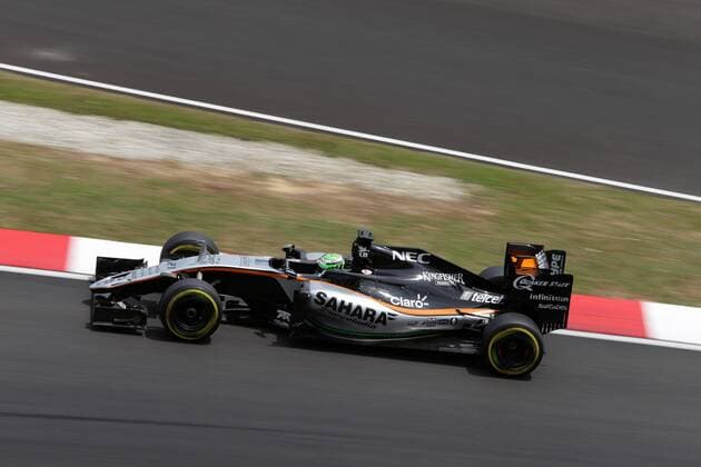 Malaysian Grand Prix, Sepang 29 September - 2 October 2016 01.10.2016 - Free Practice 3, Nico Hulkenberg (GER) Sahara Force India F1 VJM09 