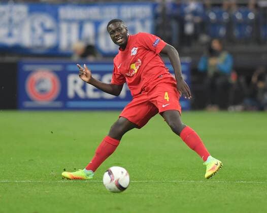 29.09.2016, Fussball UEFA Europa League, 2016 17, 2. Spieltag, FC Schalke 04 - RB Salzburg 3:1, Dayot Upamecano (RB Salzburg)