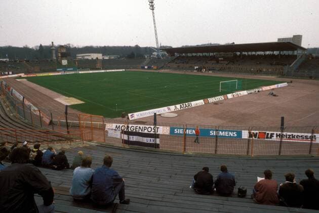 Fußball, Stadiongeschichte FC Hansa Rostock Ostseestadion, Heimspielstätte des FC Hansa Rostock