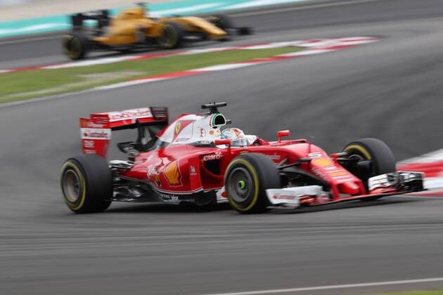 Malaysian Grand Prix, Sepang 29 September - 2 October 2016 01.10.2016 - Qualifying, Sebastian Vettel (GER) Scuderia Ferrari SF16-H 