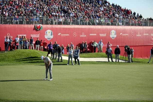 GOLF - Ryder Cup 2016 CHASKA,MINNESOTA,USA,01.OKT.16 - GOLF - Ryder Cup, Hazeltine National Golf Club. Image shows Henrik Stenson (SWE). GEPAxpictures xDanielxGoetzhaber