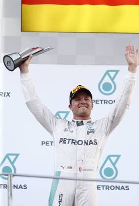 Motorsports: FIA Formula One World Championship WM Weltmeisterschaft 2016, Grand Prix of Malaysia, 6 Nico Rosberg (GER, Mercedes AMG Petronas Formula One Team), xHOCHxZWEIx