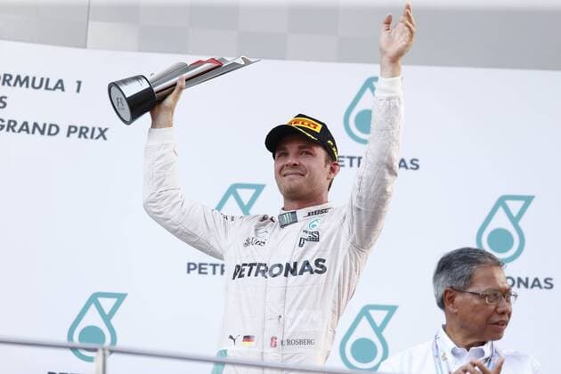 Motorsports: FIA Formula One World Championship WM Weltmeisterschaft 2016, Grand Prix of Malaysia, 6 Nico Rosberg (GER, Mercedes AMG Petronas Formula One Team), xHOCHxZWEIx