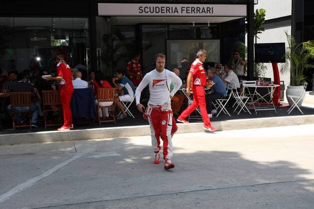 Formel 1, GP Malaysia Malaysian Grand Prix, Sepang 29 September - 2 October 2016 02.10.2016 - Race, Sebastian Vettel (GER) Scuderia Ferrari SF16-H 