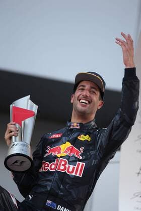 Malaysian Grand Prix, Sepang 29 September - 2 October 2016 02.10.2016 - Race, Daniel Ricciardo (AUS) Red Bull Racing RB12 race winner 