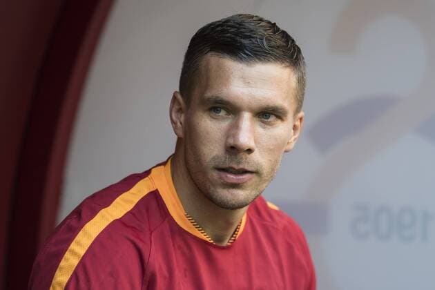 Lukas Josef Podolski of Galatasarayduring the Turkish Spor Toto Super Lig football match between Galatasaray and Antalyaspor on October 2, 2016 at the TT Arena in Istanbul, Turkey . Galatasaray v Antalyaspor Turkish Spor Toto Super Lig 2016 2017 xVIxGerritxvanxKeulenxIVx 6334319
