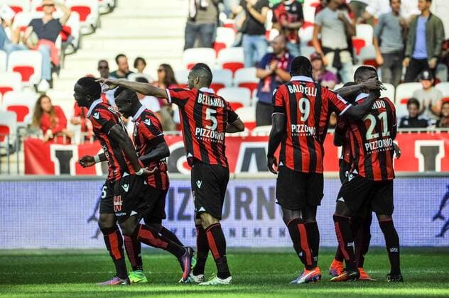 Fußball, OGC Nizza - FC Lorient FOOTBALL : OGC Nice vs FC Lorient - Ligue 1 - 02 10 2016 NorbertScanella Panoramic 