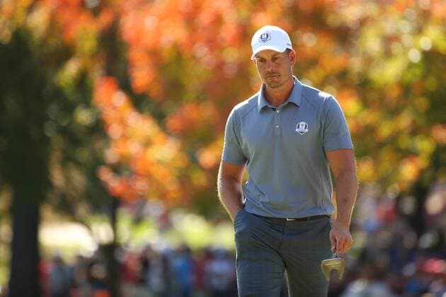 GOLF - Ryder Cup 2016 CHASKA,MINNESOTA,USA,02.OKT.16 - GOLF - Ryder Cup, Hazeltine National Golf Club. Image shows Henrik Stenson (SWE). GEPAxpictures xDanielxGoetzhaber