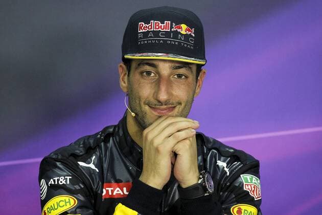 02 October 2016: Daniel Ricciardo of Red Bull Racing at the post race press conference PK Pressekonferenz after the completion of the race of the Formula 1 Petronas Malaysia Grand Prix held at Sepang International Circuit in Sepang, Malaysia. (Photo by Hazrin Yeob Men Shah Icon Sportswire) AUTO: OCT 02 Formula 1 - Malaysia Grand Prix Icon3781610028101 EDITORIAL USE ONLY