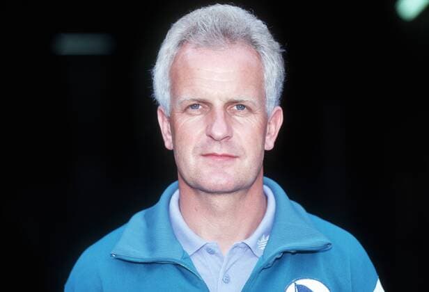 Trainer Bernd Stange (Hertha BSC Berlin)