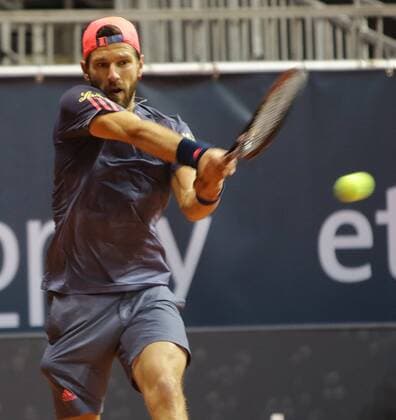 Jurgen Melter TENNIS : Ethias tophy 2016 - 04 10 2016 PhotoNews Panoramic 
