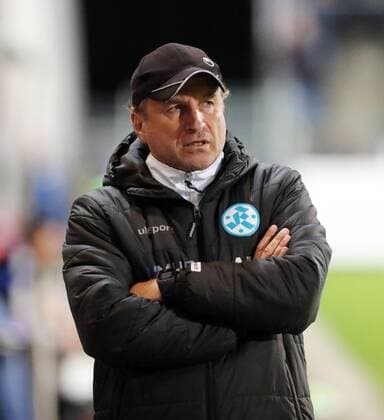 Fußball, Trainerhistorie, Stuttgarter Kickers Stuttgarter Kickers - 1. FC Saarbrücken Deutschland, Stuttgart, 04.10.2016, Fussball, Regionalliga Südwest, Saison 2016 2017, Stuttgarter Kickers - 1. FC Saarbrücken: Alfred Kaminski (Trainer Stuttgarter Kickers).