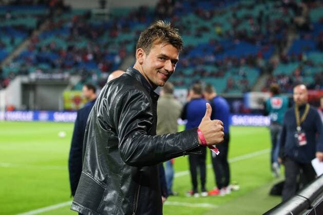 Trainer Christian Prokop (SC DHfK Leipzig) - 1. Fussball Bundesliga Saison 2016-2017 RasenBallsport Leipzig vs. FC Augsburg in der Red Bull Arena in Leipzig - Deutschland, Handball, Mann, Männer,30.09.2016