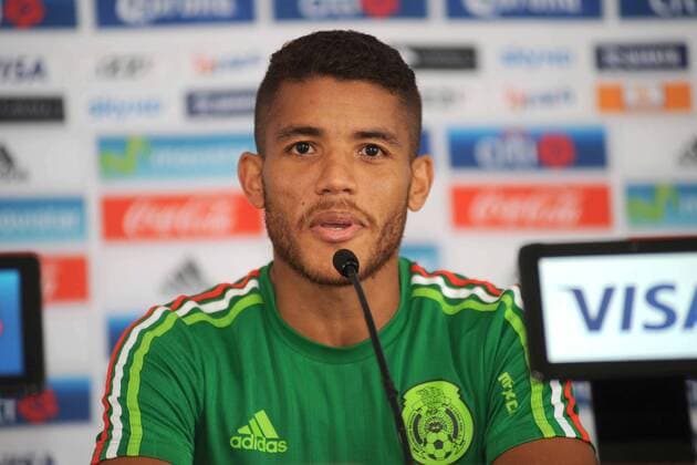 Fußball, Nationalteam Mexiko Training und PK October 4, 2016 - Mexico - EUM20161004DEP04.JPG.CIUDAD DE MEXICO Soccer Futbol-FMF.- El futbolista Jonathan dos Santos durante una conferencia de prensa en el Centro de Alto Rendimiento (CAR), previo al duelo amistoso de la seleccion mexicana frente a Nueva Zelanda, el martes 4 de octubre de 2016.  - ZUMAu78_