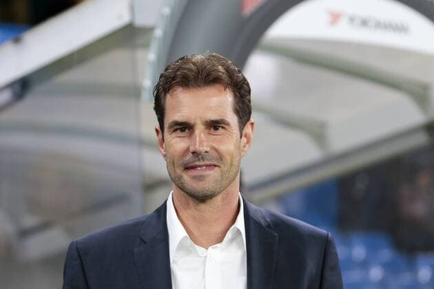 Ralf Kellermann (Trainer, coach, manager Wolfsburg) porträt, Portrait lacht, lächelt zufrieden, Fussball, UEFA Women s Champions League, Chelsea Ladies FC - VfL Wolfsburg, xtgx