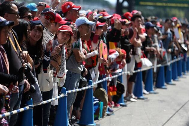 Japanese Grand Prix, Suzuka 6 - 9 October 2016 06.10.2016 - Fans 