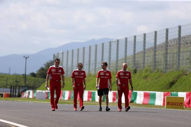 Japanese Grand Prix, Suzuka 6 - 9 October 2016 06.10.2016 - Sebastian Vettel (GER) Scuderia Ferrari SF16-H 
