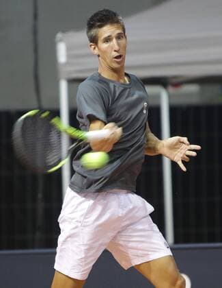 Tennis, ATP Turnier in Mons Yannick mertens TENNIS : Ethias tophy 2016 - 05 10 2016 PhotoNews Panoramic 