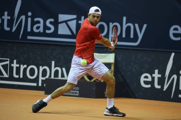 Tennis, ATP Turnier in Mons Albot TENNIS : Ethias tophy 2016 - 05 10 2016 PhotoNews Panoramic 