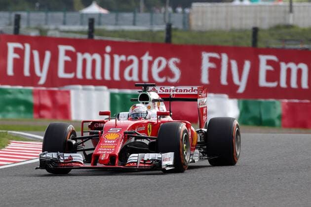 Japanese Grand Prix, Suzuka 6 - 9 October 2016 07.10.2016 - Free Practice 1, Sebastian Vettel (GER) Scuderia Ferrari SF16-H 