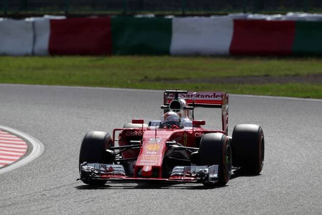 Japanese Grand Prix, Suzuka 6 - 9 October 2016 07.10.2016 - Free Practice 1, Sebastian Vettel (GER) Scuderia Ferrari SF16-H 