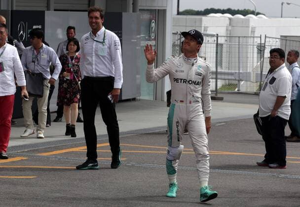 Japanese Grand Prix, Suzuka 6 - 9 October 2016 07.10.2016 - Free Practice 1, Nico Rosberg (GER) Mercedes AMG F1 W07 Hybrid 