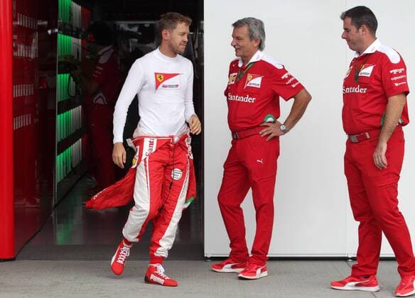 Japanese Grand Prix, Suzuka 6 - 9 October 2016 07.10.2016 - Free Practice 1, Sebastian Vettel (GER) Scuderia Ferrari SF16-H 