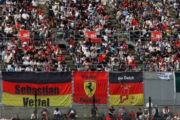 Bilder des Tages - SPORT Japanese Grand Prix, Suzuka 6 - 9 October 2016 07.10.2016 - Free Practice 2, Fans 