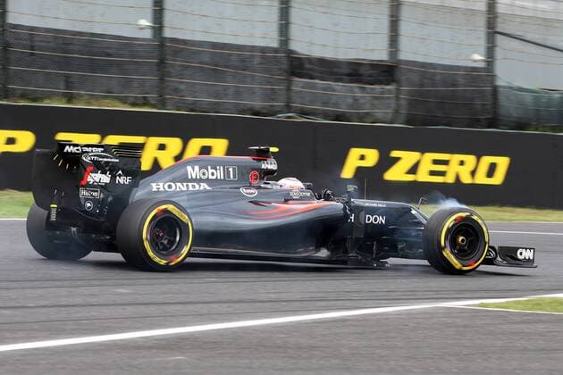 Japanese Grand Prix, Suzuka 6 - 9 October 2016 07.10.2016 - Free Practice 2, Jenson Button (GBR) McLaren Honda MP4-31 