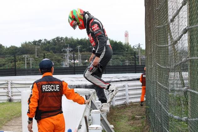 Japanese Grand Prix, Suzuka 6 - 9 October 2016 07.10.2016 - Free Practice 2, Esteban Gutierrez (MEX) Haas F1 Team VF-16 