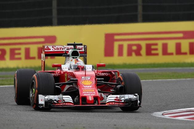 Japanese Grand Prix, Suzuka 6 - 9 October 2016 07.10.2016 - Free Practice 2, Sebastian Vettel (GER) Scuderia Ferrari SF16-H 