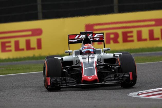 Japanese Grand Prix, Suzuka 6 - 9 October 2016 07.10.2016 - Free Practice 2, Romain Grosjean (FRA) Haas F1 Team VF-16 