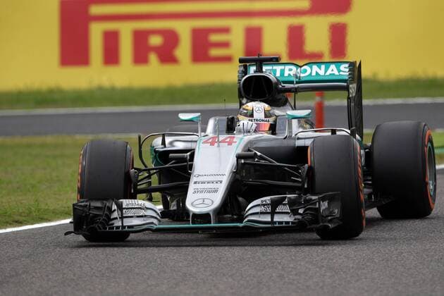 Japanese Grand Prix, Suzuka 6 - 9 October 2016 07.10.2016 - Free Practice 2, Lewis Hamilton (GBR) Mercedes AMG F1 W07 Hybrid 
